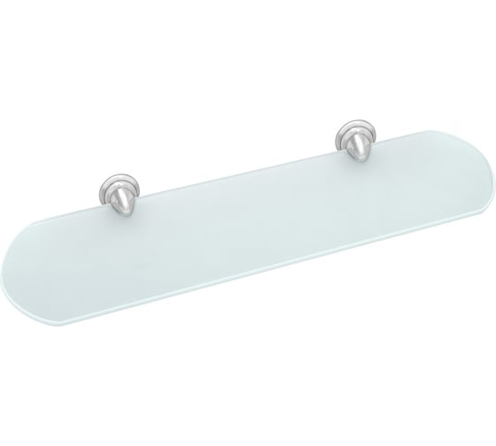 Изображение товара Стеклянная полка Solinne 15181, хром, стекло-сатин 2552.381