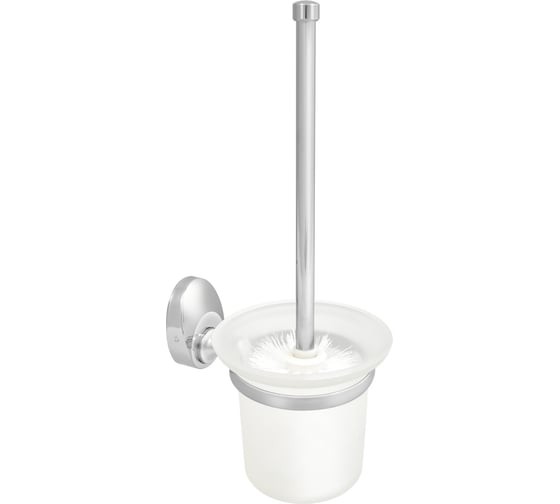 Изображение товара Туалетный стеклянный ершик Solinne 16161, хром, стекло-сатин 2522.012