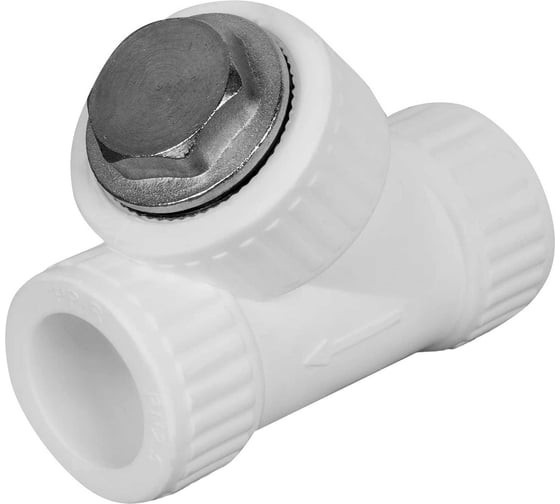 Изображение товара Косой сетчатый фильтр РОСТерм ПП В/В D32 filterPPR32