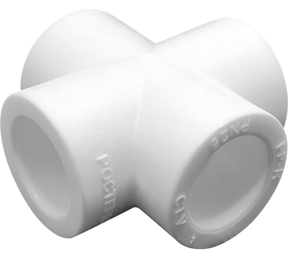 Изображение товара Крестовина РОСТерм ПП D25 crossPPR25