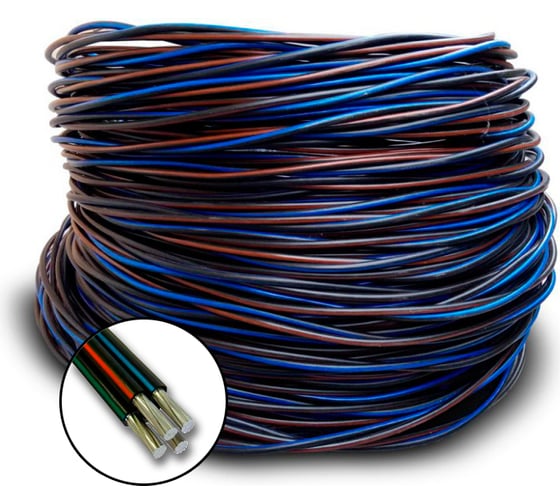 Изображение товара Cамонесущий изолированный провод ПРОВОДНИК СИП-4 4x150 мм2, 400м OZ76012L400