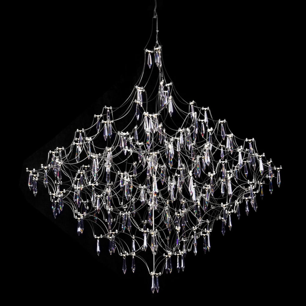 Изображение товара Подвесной светильник LOFT IT Mira 10259/1200 Silver Asfour арт-деко для дома и офиса