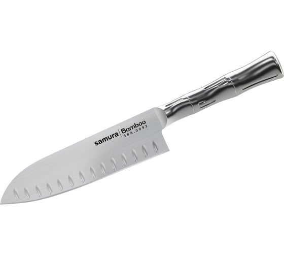 Изображение товара Кухонный нож Samura "Bamboo" Сантоку 137 мм, AUS-8 SBA-0093/K