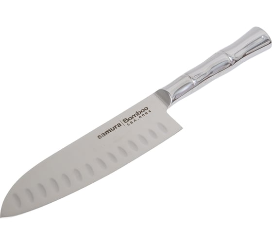 Изображение товара Кухонный нож Samura "Bamboo" Сантоку 160 мм, AUS-8 SBA-0094/K