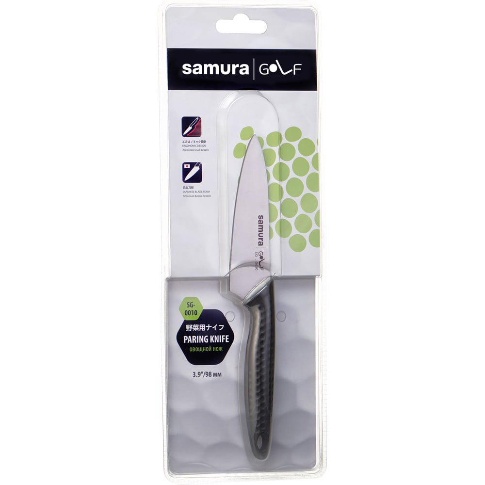 Изображение товара Кухонный овощной нож Samura GOLF 98 мм, AUS-8 SG-0010/K