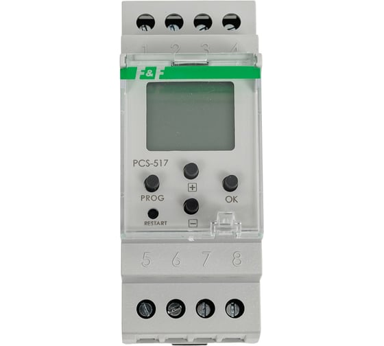 Изображение товара Реле времени F&F PCS-517, со входом управления, 18 функций EA02.001.015