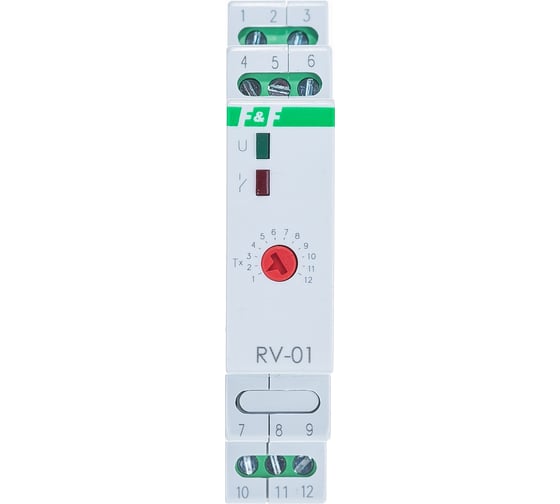 Изображение товара Реле времени F&F Евроавтоматика RV-01, с задержкой включения EA02.001.007