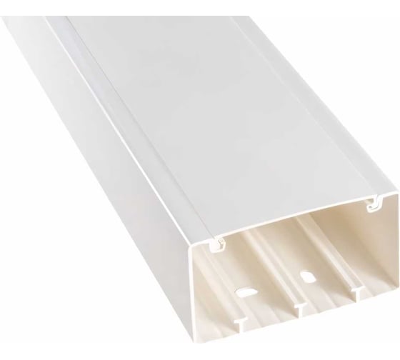 Изображение товара Короб с крышкой Экопласт INSTA 100x55 Крышка/80мм, 2м 76002-2