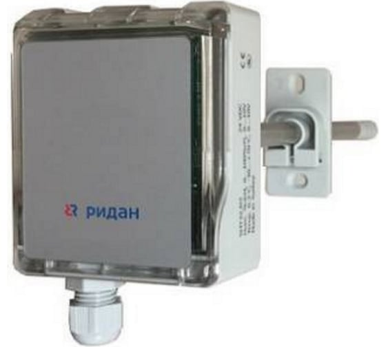 Изображение товара Канальный датчик влажности и температуры Ридан rhs440r (с выходным сигналом 4 - 20 мА по влажности и температуре) 097U0019R