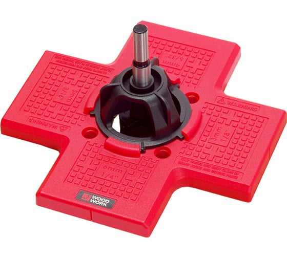 Изображение товара Кондуктор сверлильный для мебельных петель "лягушка" 35 мм WOODWORK HDR-135