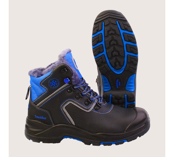 Изображение товара Зимние высокие ботинки Скорпион с ПК рабочие " Трекбот", натур. мех, черные, арт. 1801.1ПК, размер 47 1801.1ПК.47