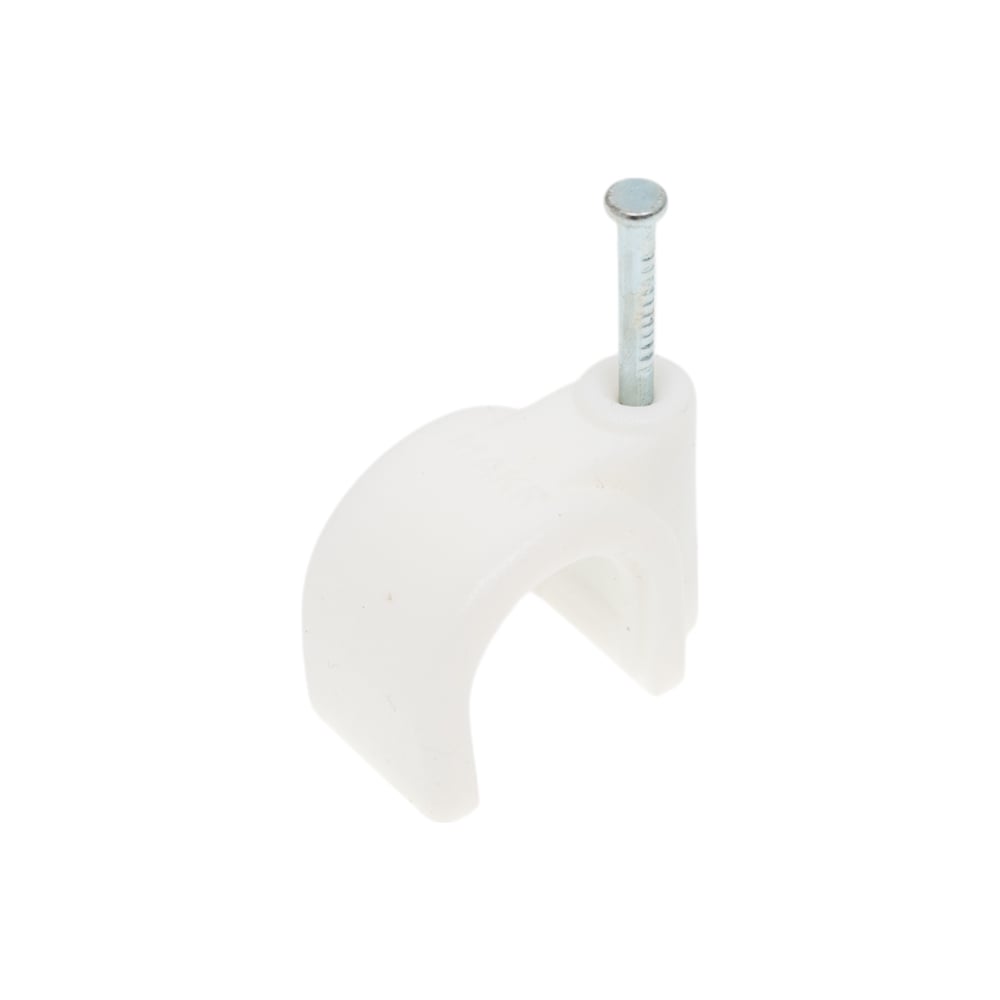 Изображение товара Крепеж для круглого провода Rusconnect KO 13 мм 200 шт с гвоздями