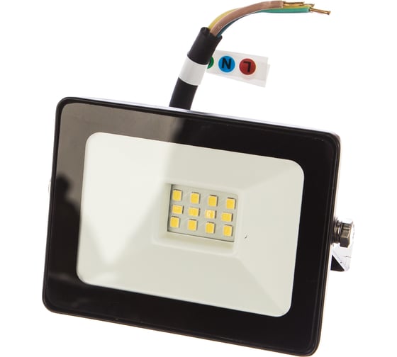 Изображение товара Светодиодный прожектор Smartbuy LED FL SMD LIGHT 10W, 6500K, IP65 SBL-FLLight-10-65K
