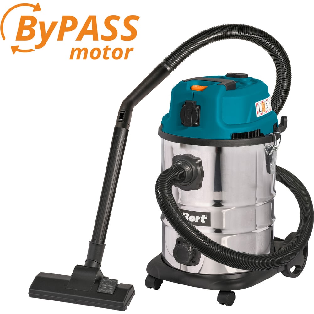 Изображение товара Пылесос для сухой и влажной уборки BORT BSS-1625-STORM 1600 Вт 25 л