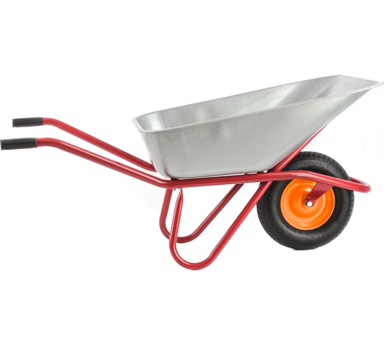 Изображение товара Садово-строительная усиленная тачка СТРОЙМАШ грузоподъемность 200 кг 17009