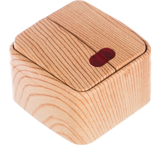 Изображение товара Двойной выключатель с подсветкой Intro 310511 10А, 250В, IP20, ОУ, Polo Б0036106