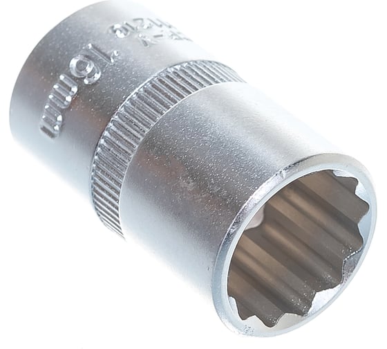 Изображение товара Головка 12-гранная матовая (16 мм; 1/2DR) AIST 411216C-X 00-00025076