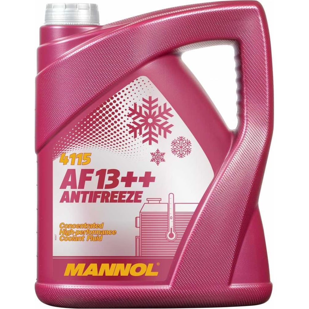 Изображение товара Антифриз MANNOL фиолетовый ANTIFREEZE AF13++, 5 л, концентрат 41155