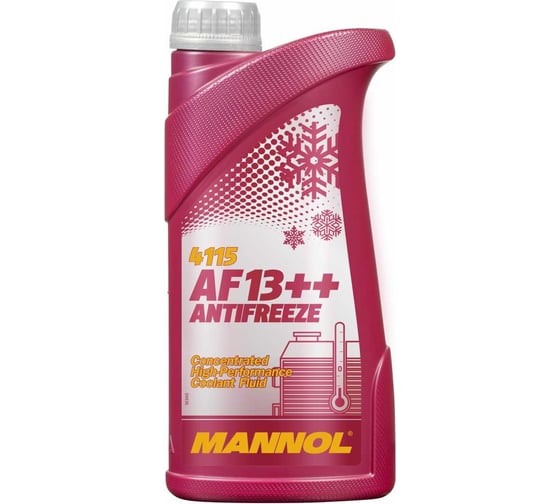 Изображение товара Антифриз концентрат MANNOL ANTIFREEZE AF13++, 1 л, фиолетовый 41151