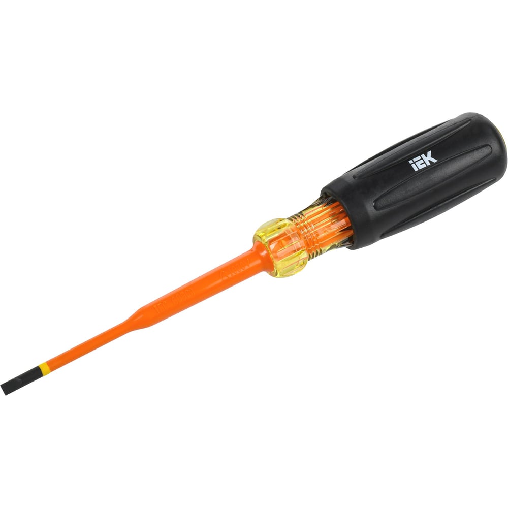Изображение товара Отвертка IEK Arma2l 5 диэлектрическая slim sl4,0x100 т3 полупрофессиональная
