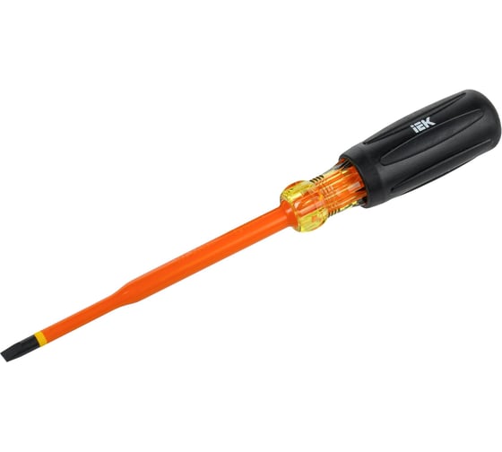 Изображение товара Отвертка IEK Arma2l 5 диэлектрическая slim sl5,5x125 т3 A2L5-SC31-T3-SL-55-125