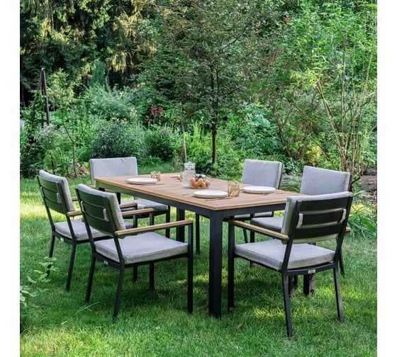 Изображение товара Обеденный комплект Royal Family OSCAR со столешницей из поливуда 150-41-01