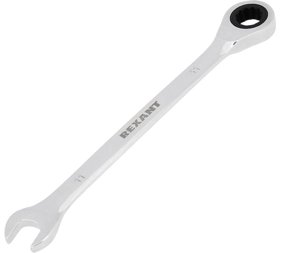 Изображение товара Комбинированный трещоточный ключ REXANT 11 мм 12-5806-1