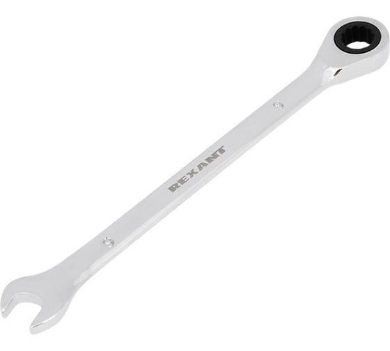 Изображение товара Комбинированный трещоточный ключ REXANT 9 мм 12-5804-1