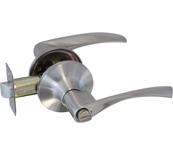 Изображение товара Межкомнатная защелка ISPARUS ISP ЗВ2-03 мат. никель, фикс. 16776