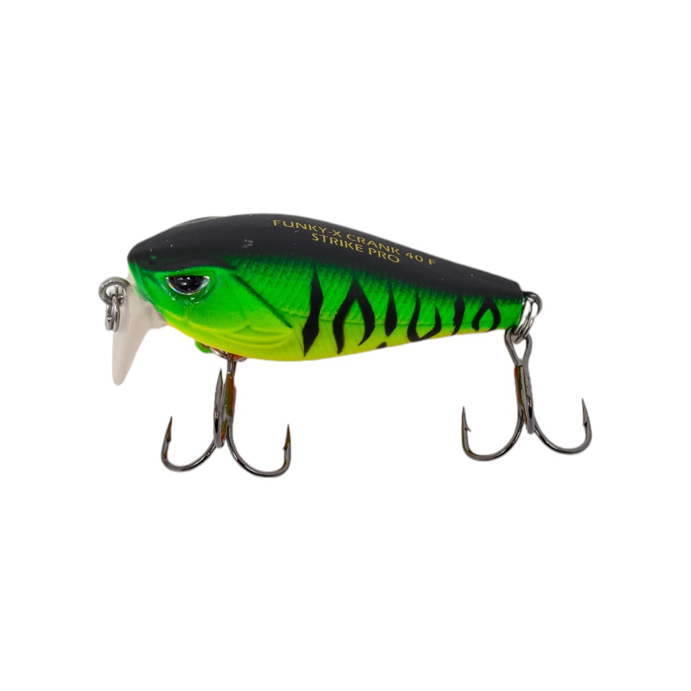 Воблер Strike Pro Крэнк Funky-X Crank, Medium Trank 36F, цвет: GC01S Mat Tiger EG-239#GC01S