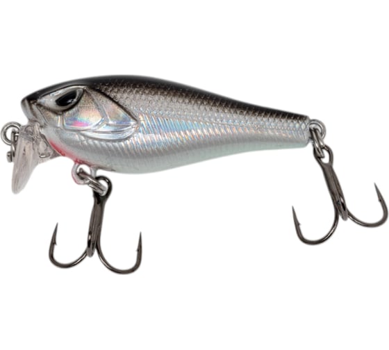 Изображение товара Воблер Strike Pro Крэнк Funky-X Crank, Medium Trank 36F, цвет: A010-EP Black Back Silver EG-239#A010-EP