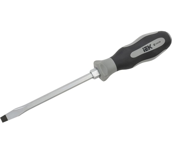 Изображение товара Отвертка IEK Arma2l 5 ударная sl8,0x150 т2 A2L5-SC20-T2-SL-80-150