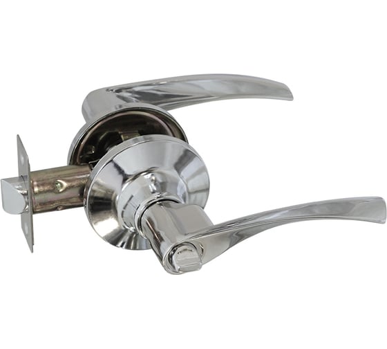 Изображение товара Межкомнатная защелка ISPARUS ISP ЗВ2-03 хром, фикс. 16779