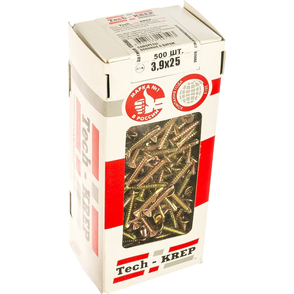 Оконные саморезы Tech-Krep 3,9х25 (500 шт.) 138588