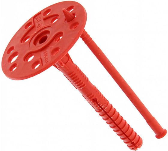 Изображение товара Дюбель для теплоизоляции с пласт. гвоздём Tech-Krep 10х100 100 шт коробка 138605