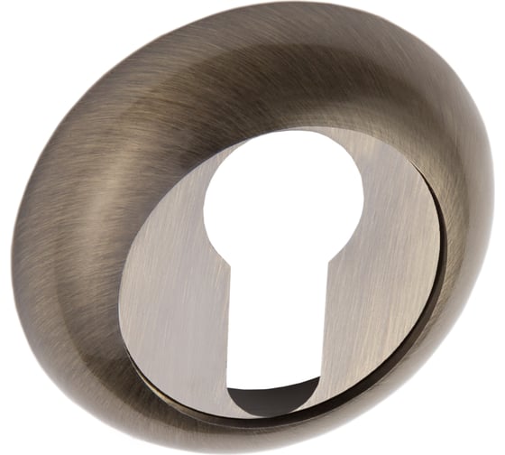 Изображение товара Накладка на цилиндр к ручкам Ренц бронза ант. матовая INET 08 MAB