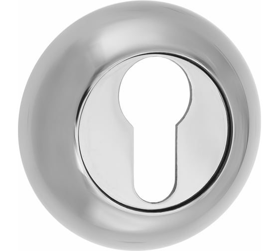 Изображение товара Накладка на цилиндр к ручкам Ренц хром блестящий INET 08 CP