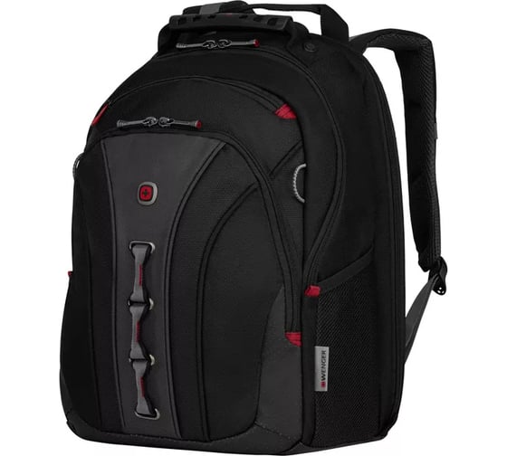 Изображение товара Рюкзак Wenger 16", черный/серый, полиэстер/ПВХ, 35х25х45 см, 21 л 600631