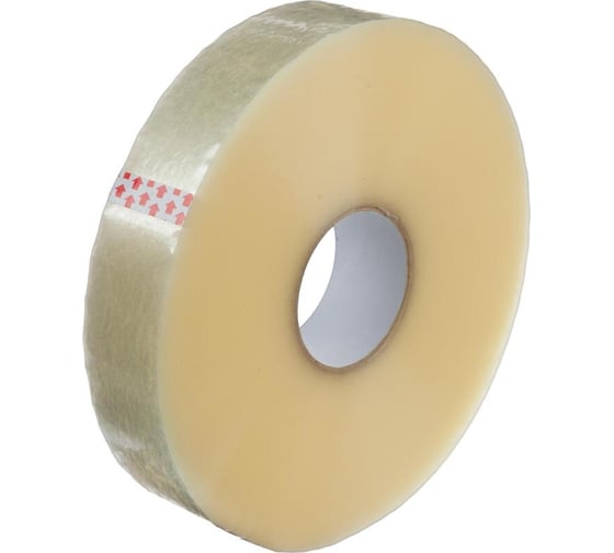 Изображение товара Упаковочная клейкая лента ООО Комус 48 мм, 990 м, 45 мкм, прозрачная, 6 шт. в упаковке, белая втулка 1747004