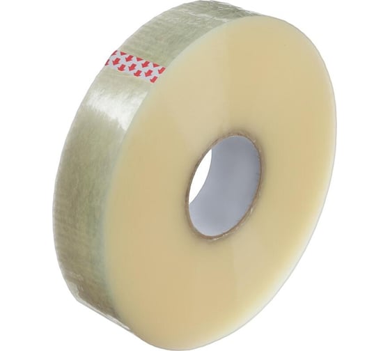 Изображение товара Упаковочная клейкая лента ООО Комус 48 мм, 990 м, 43 мкм, прозрачная, 6 шт. в упаковке, белая втулка 1747002