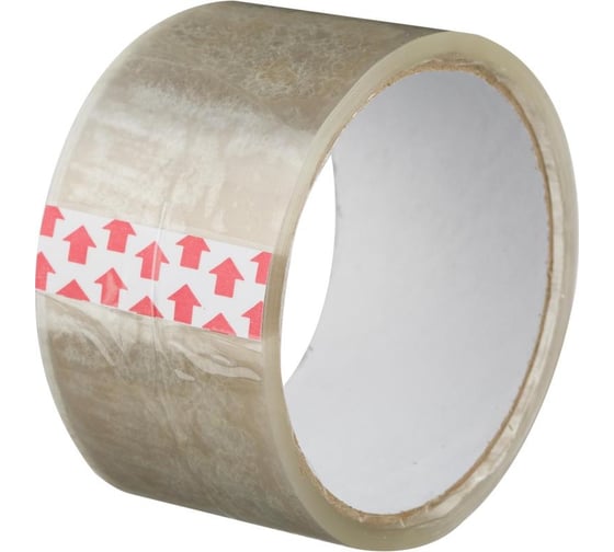 Изображение товара Упаковочная клейкая лента ООО Комус 48 мм, 30 м, 38 мкм, прозрачная, 6 шт. в упаковке 1594198