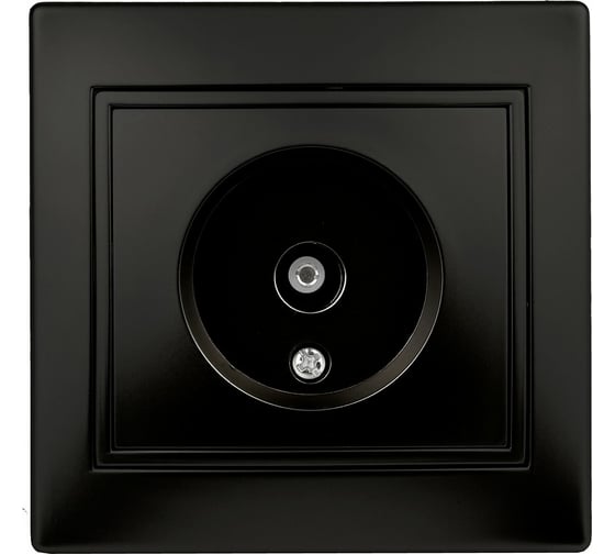 Изображение товара Розетка TV Intro 1-301-05 одиночная, IP20, СУ, Plano, антрацит Б0044573