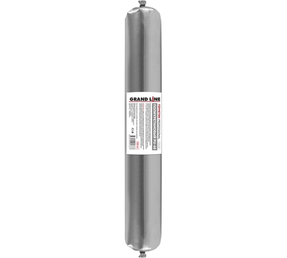 Изображение товара Герметик Grand Line professional pu-40 полиуретановый, серый, 600 мл, туба 578598