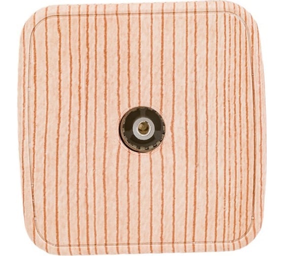 Изображение товара Розетка TV Intro 330111 одиночная, IP20, ОУ, Polo, сосна Б0036111