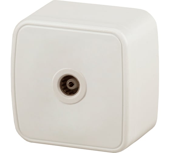 Изображение товара Розетка TV Intro 330102 одиночная, IP20, ОУ, Polo, слоновая кость Б0036133