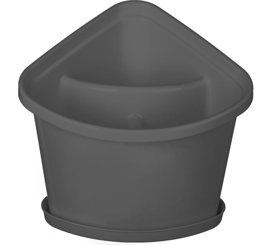 Изображение товара Подставка для столовых приборов с поддоном Phibo 176x150x151 мм, серый 433297111