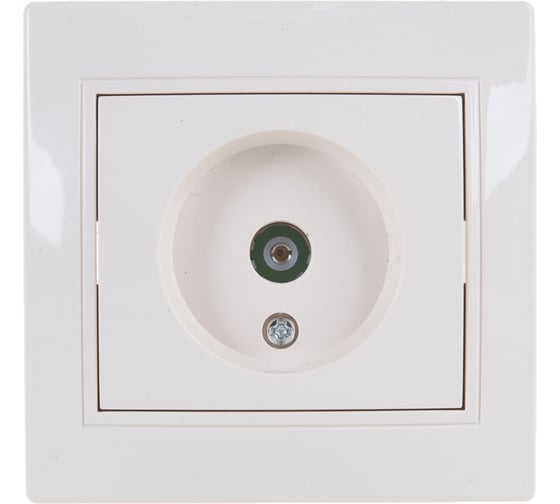 Изображение товара Розетка TV Intro 1-301-02 одиночная, IP20, СУ, Plano, слоновая кость Б0027618