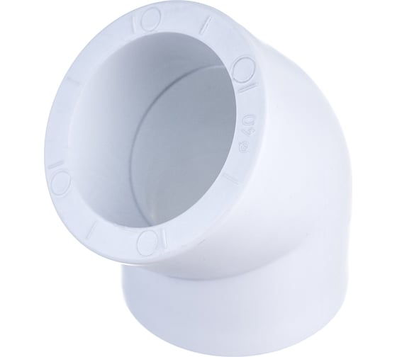 Изображение товара Угольник 45° Политэк ПП d=40 9400004045