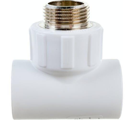 Изображение товара Тройник с наружной резьбой Политэк ПП 25x3/4 9510002534