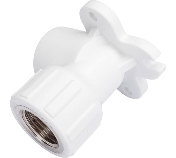 Изображение товара Угольник с внутренней резьбой Политэк с креплением ПП 20х1/2 9400082012